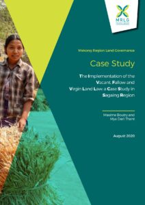Read more about the article The Implementation of the Vacant, Fallow and Virgin Land Law: a case study in Sagaing Region